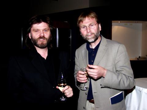 Eggert Þór Bernharðsson og Magnús Guðmundsson